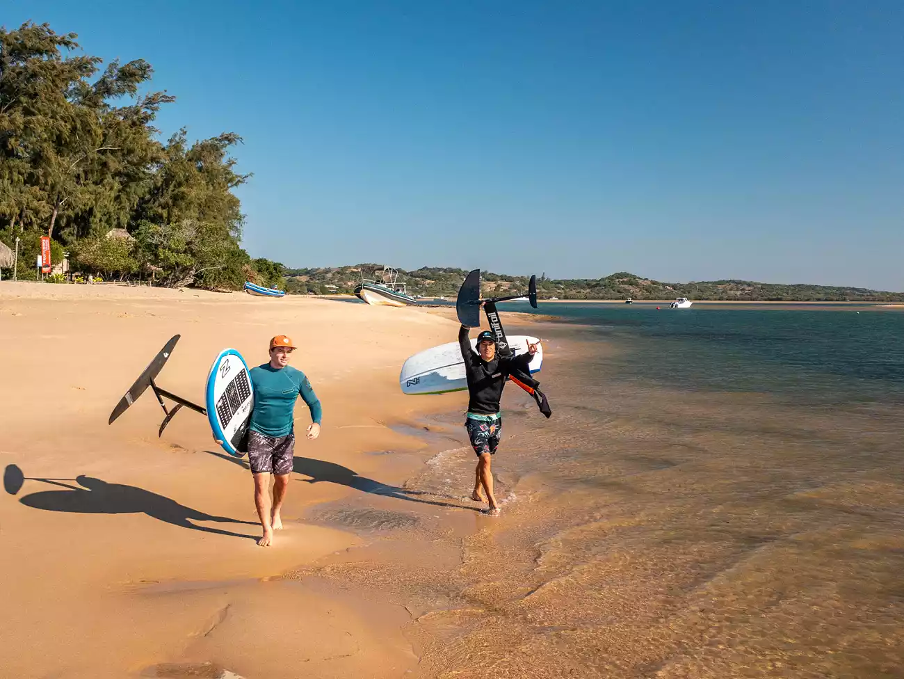 Foil Surfing on the KwaZulu-Natal North Coast