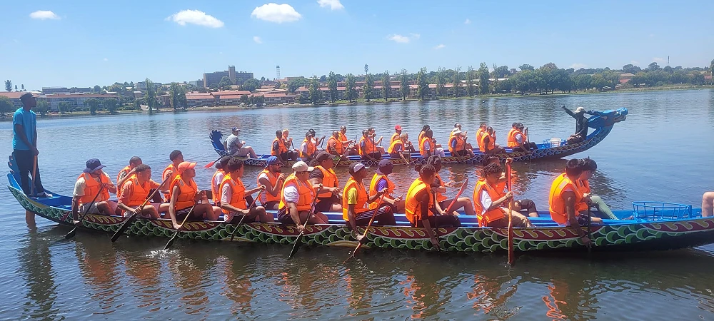 Gauteng Dragon Boat Association - Team Building