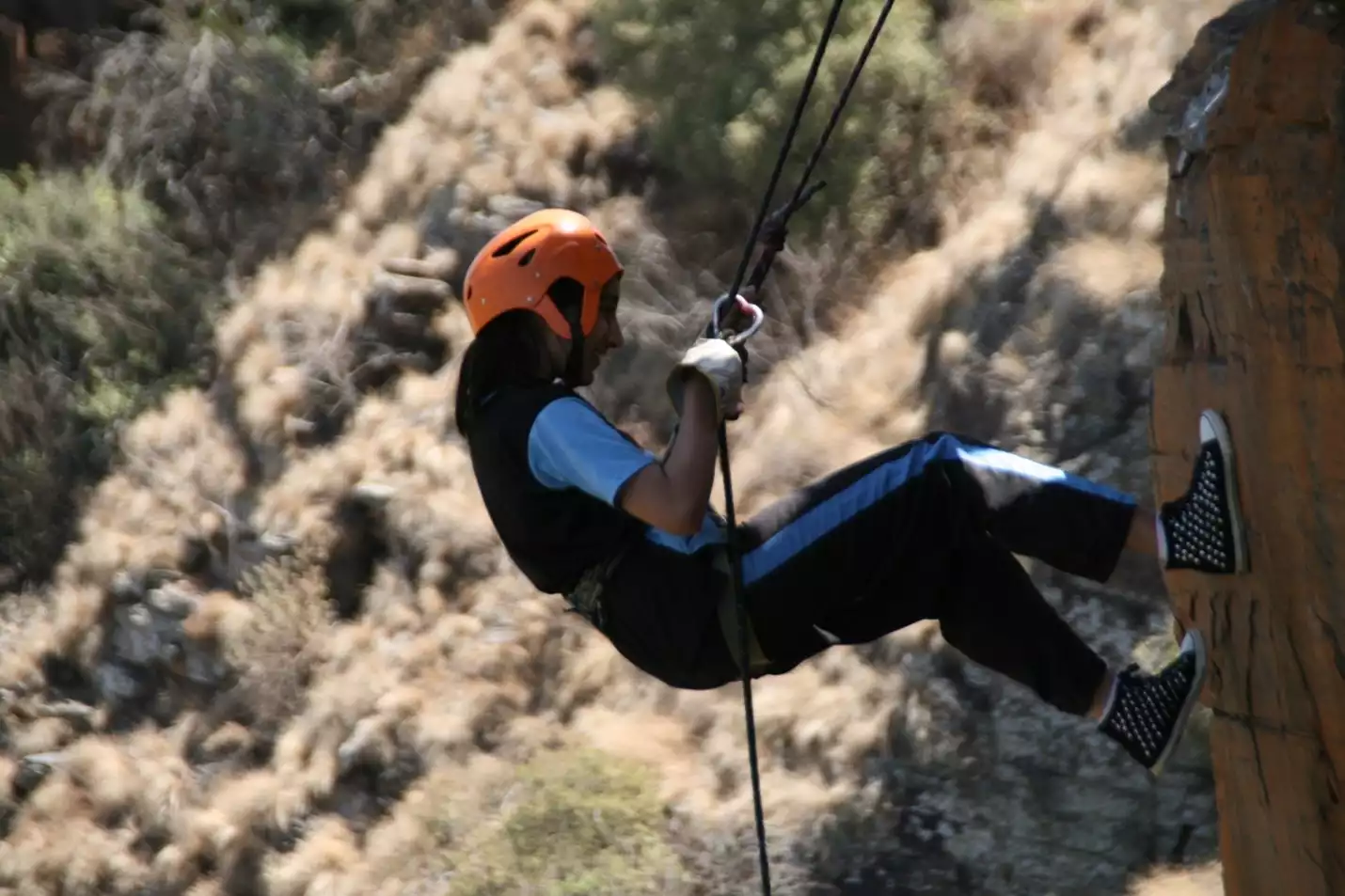 Abseiling