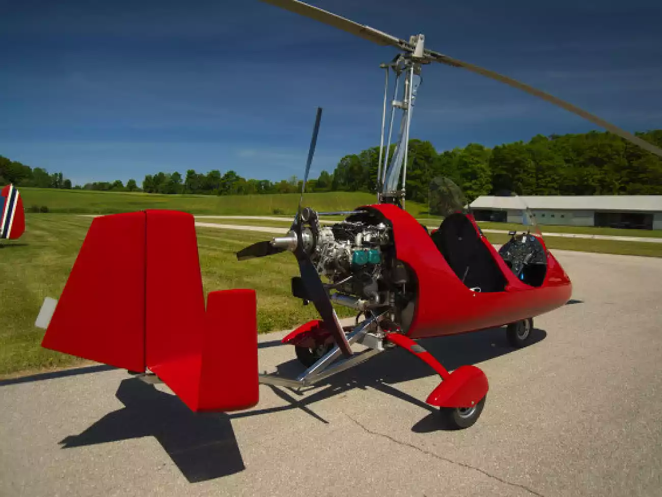 Gyrocopter in the Northern Cape 