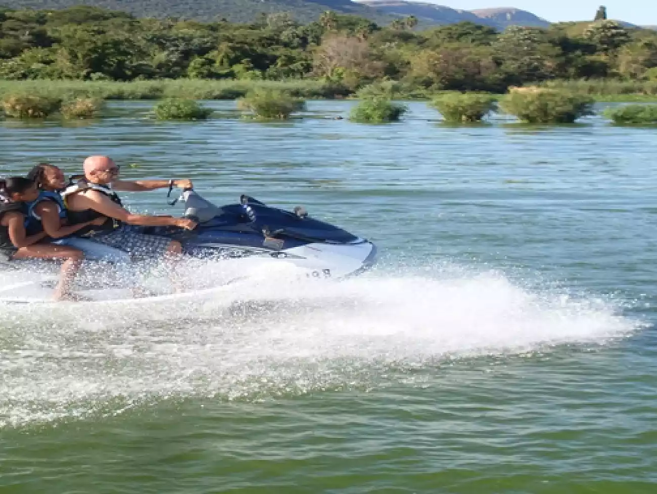 Jet Skiing at Hartbeespoort Dam (Harties)