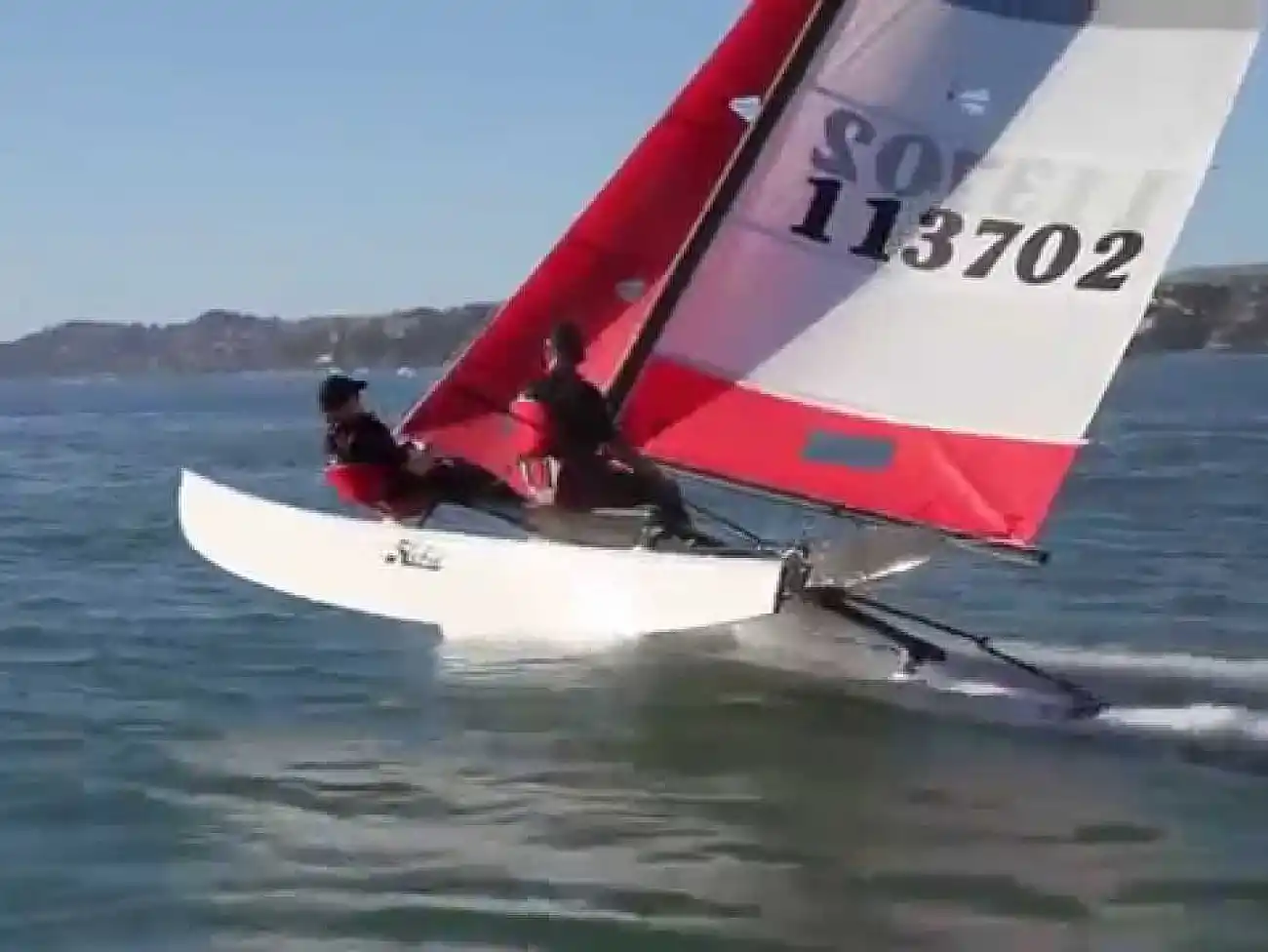 Hobie Sailing on the Swartveli Lagoon