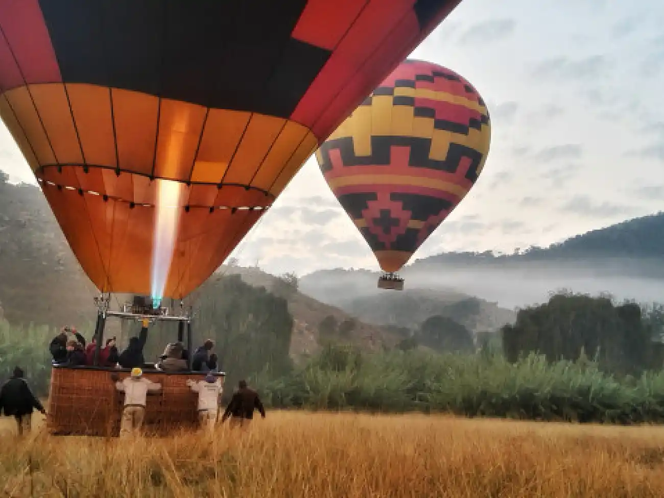 Hot Air Ballooning at Hartbeespoort Dam (Harties)