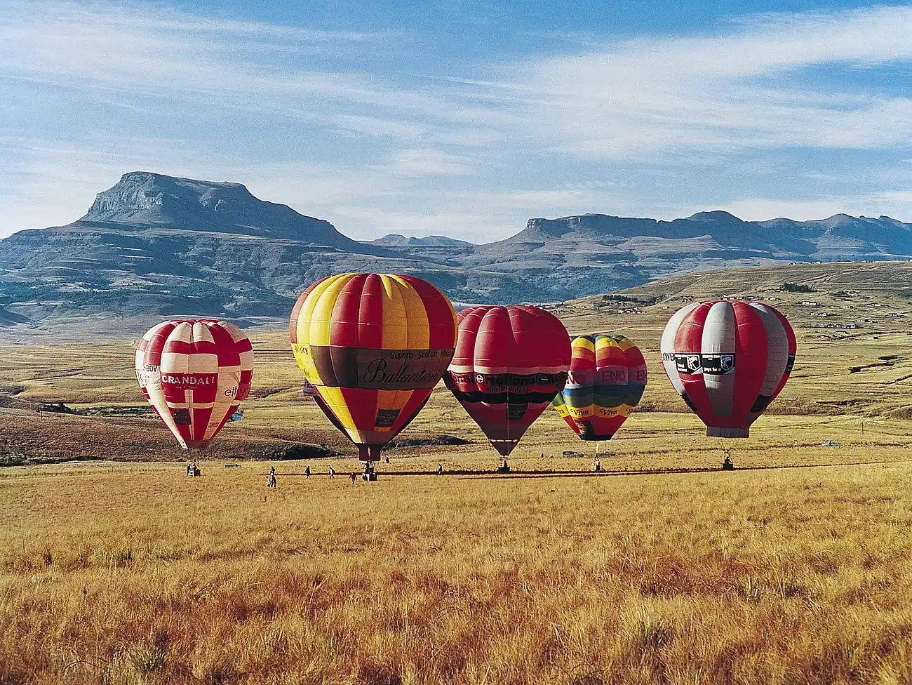 Hot-Air Balloon Rides in the Maluti Mountains