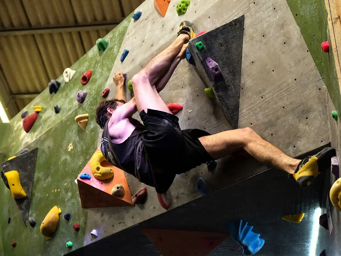 Indoor climbing in the Eastern Cape