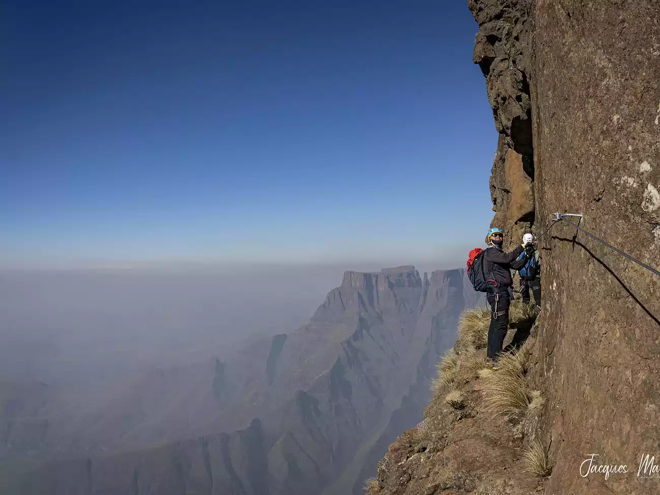 Via Ferrata in the Drakensberg