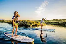 Stand up paddleboarding