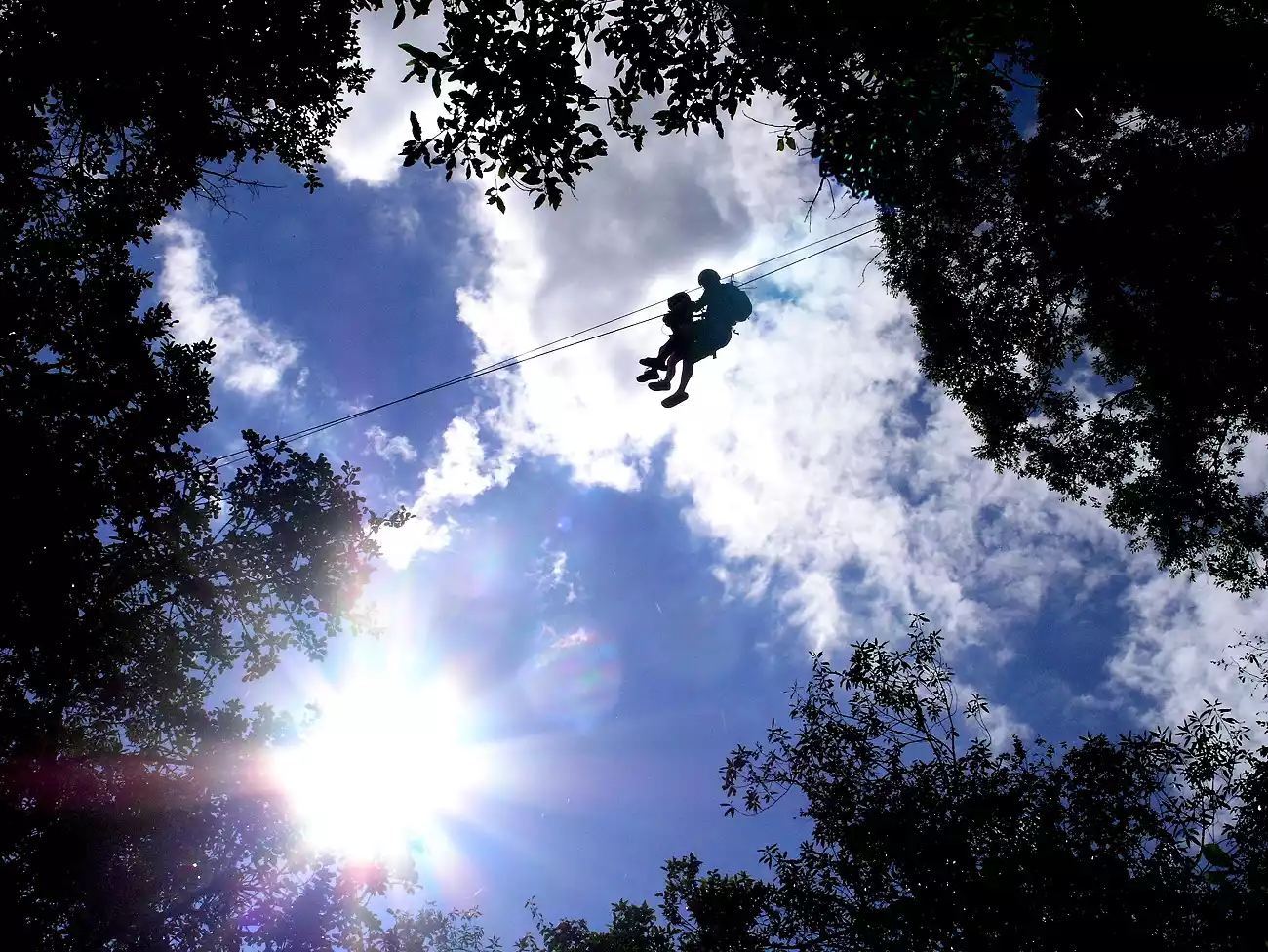 Zip Line on the KwaZulu-Natal North Coast