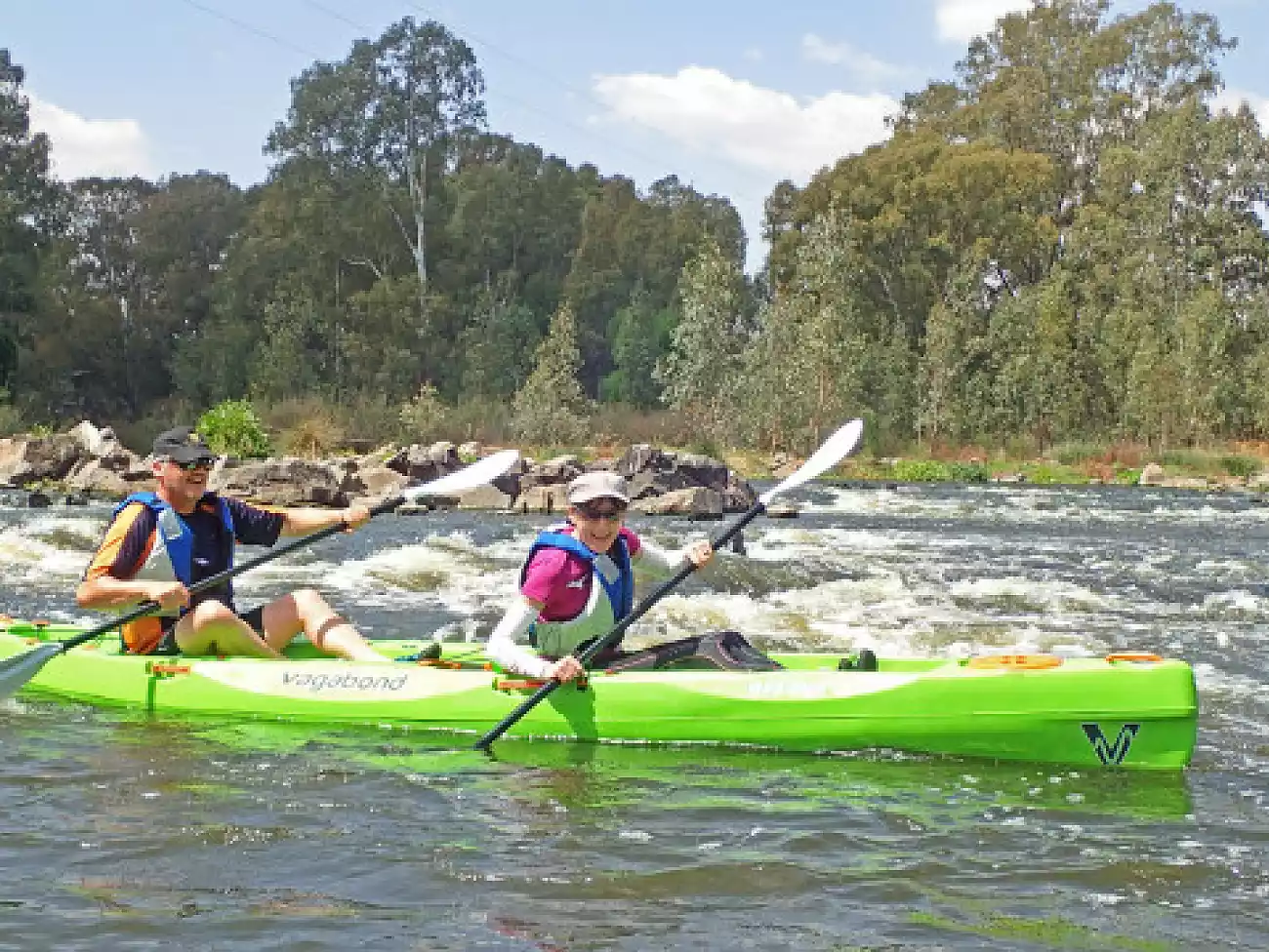 Kayaking in the Free State