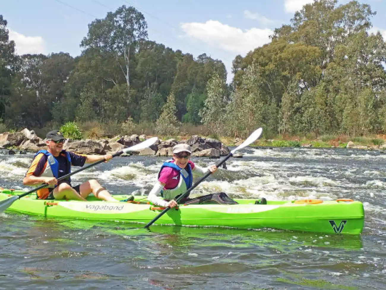 Kayaking in the Free State