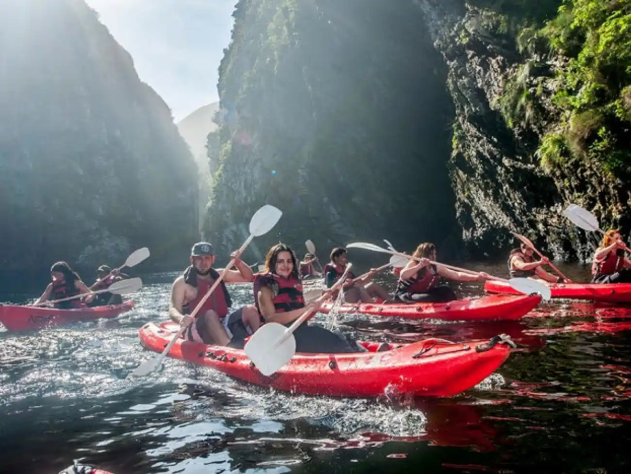 Kayaking in Stormsriver