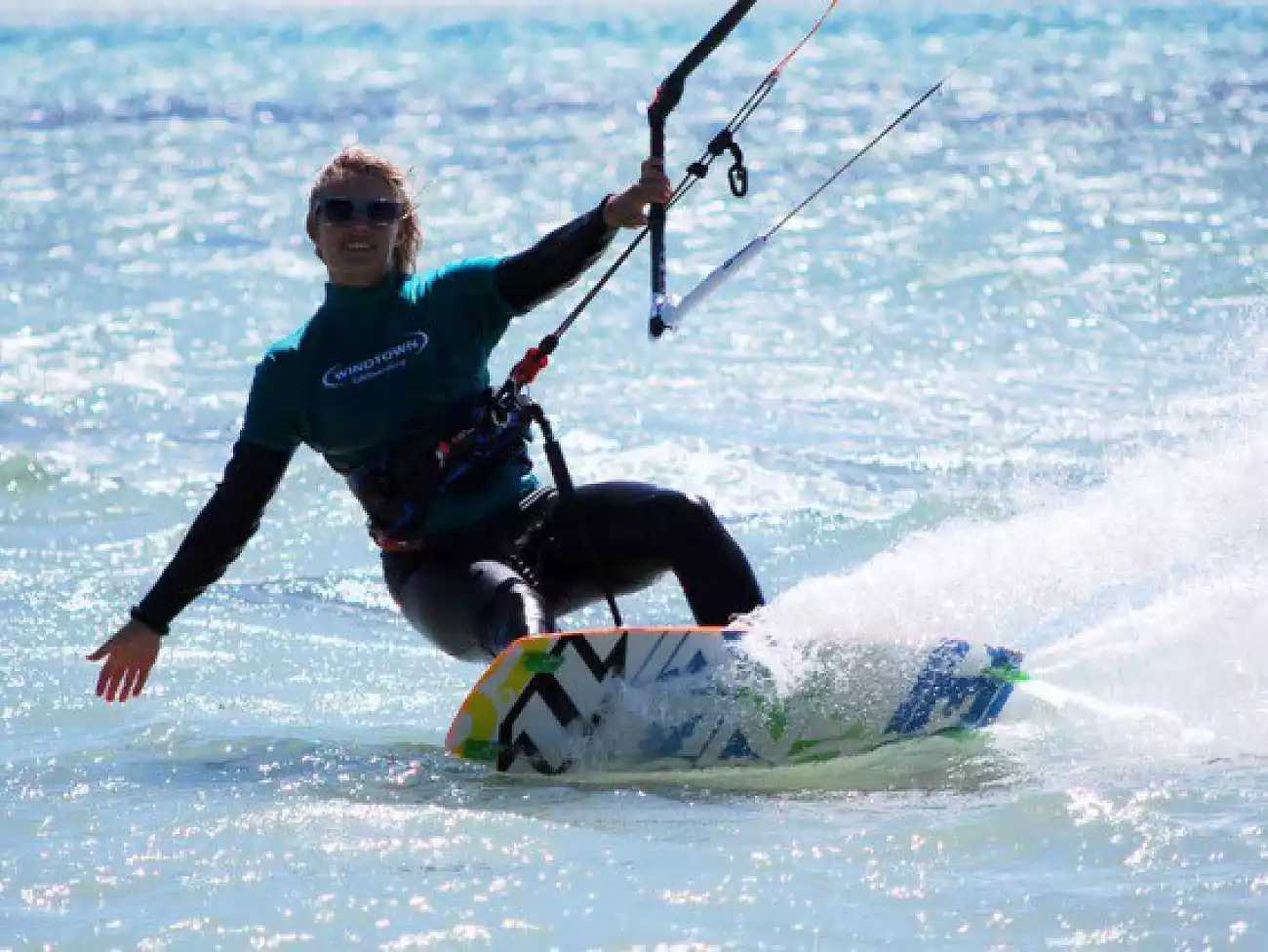 Kiteboarding in Langebaan