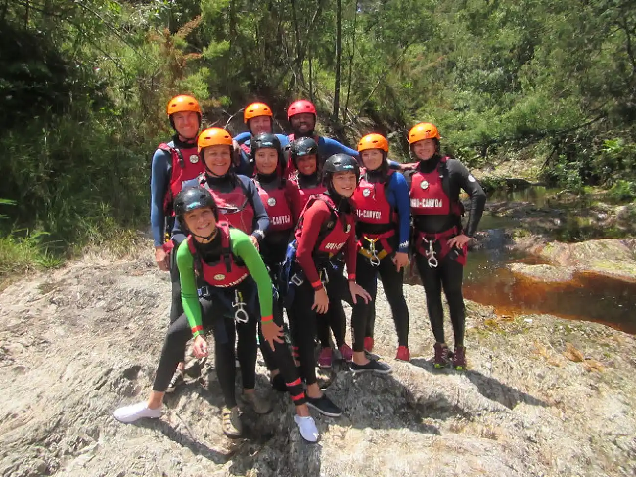 Kloofing in Plettenberg Bay