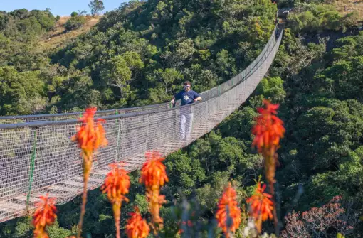 Lake Eland Game Reserve - Bridge Walk