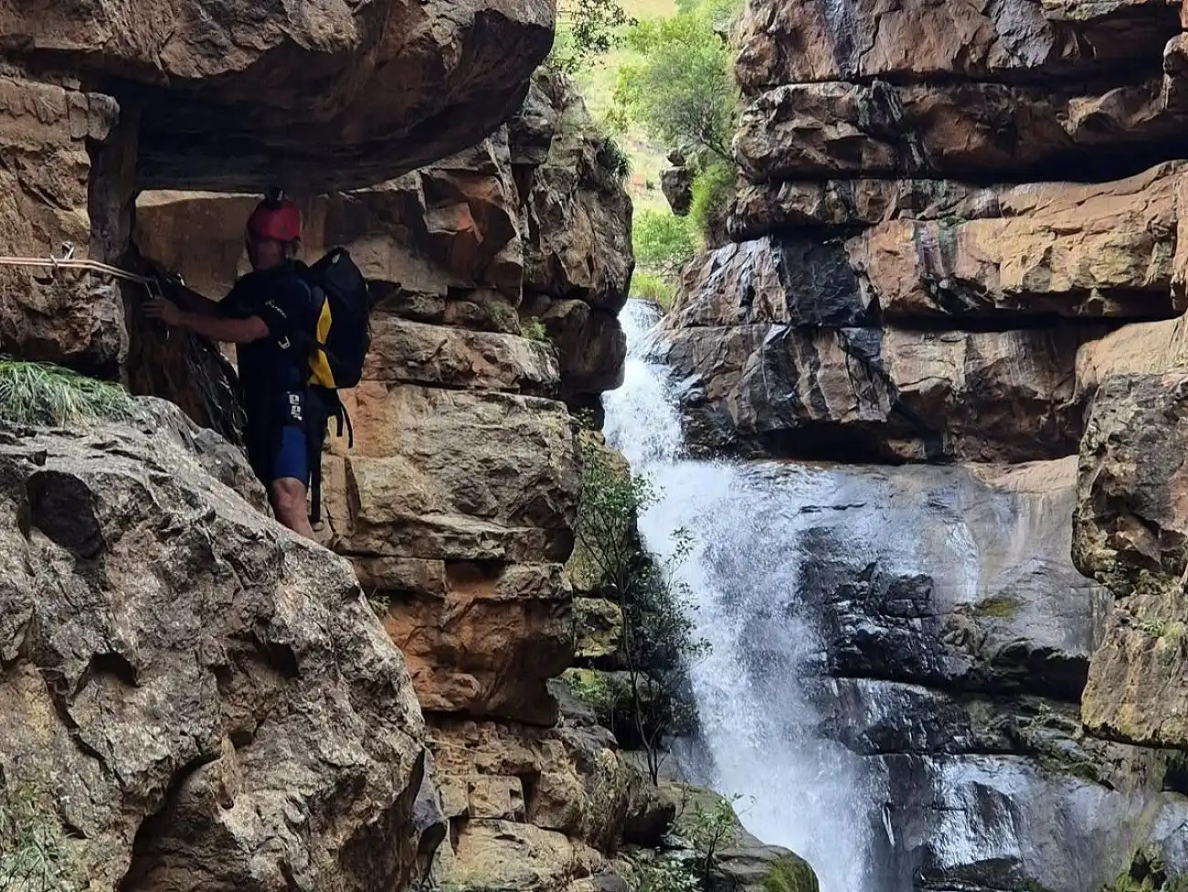 Kloofing at Loskop Dam