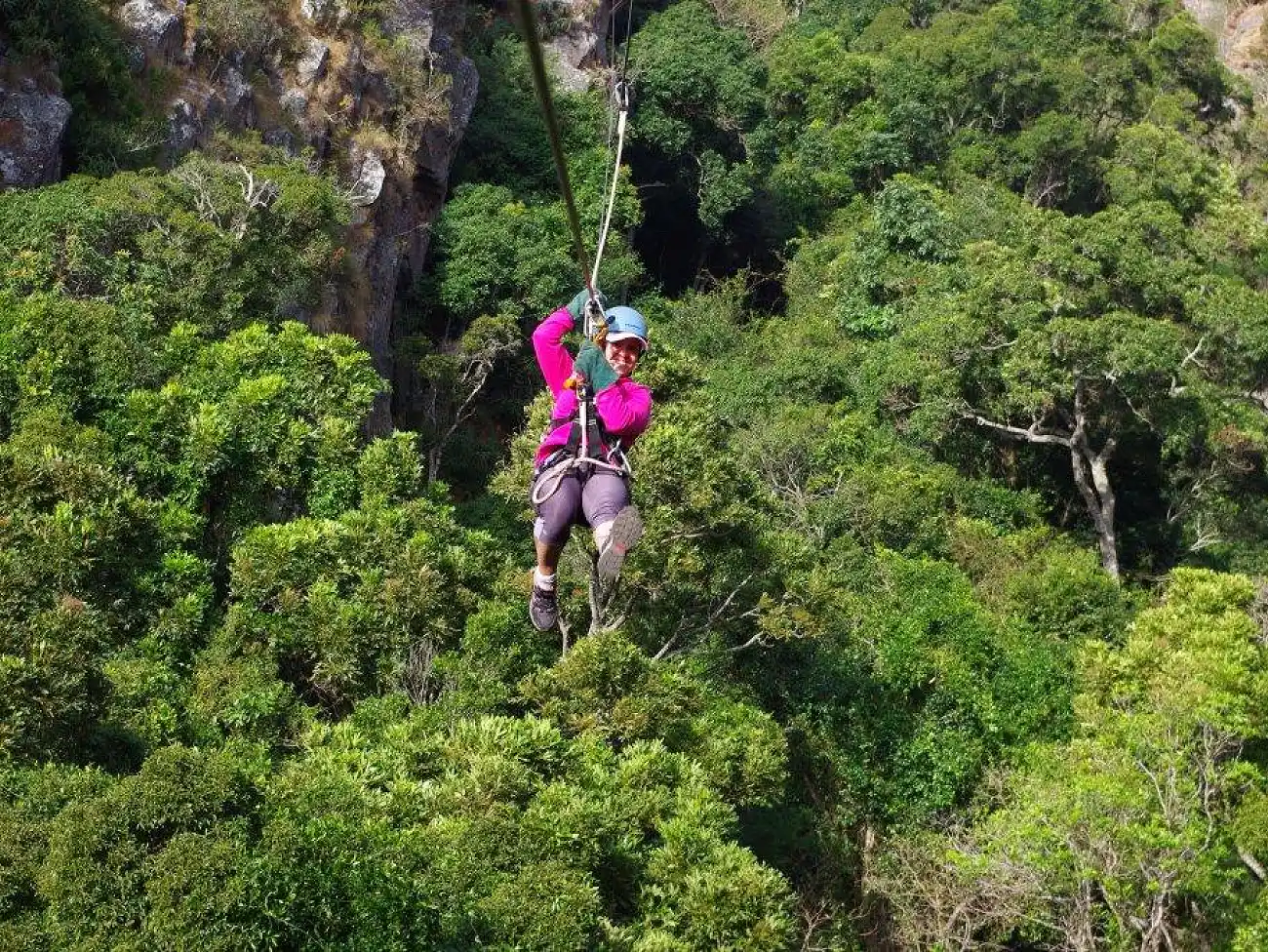 Zip Line in the Malolotja National Park