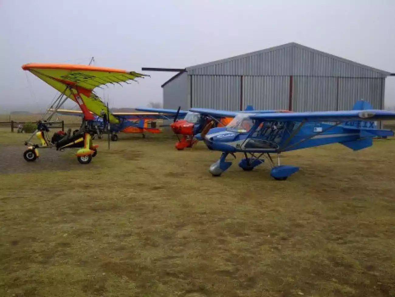 Microlight Flying in Walker Bay