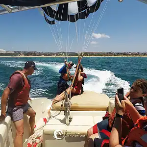 Mossel Bay Boat Adventures - Parasailing