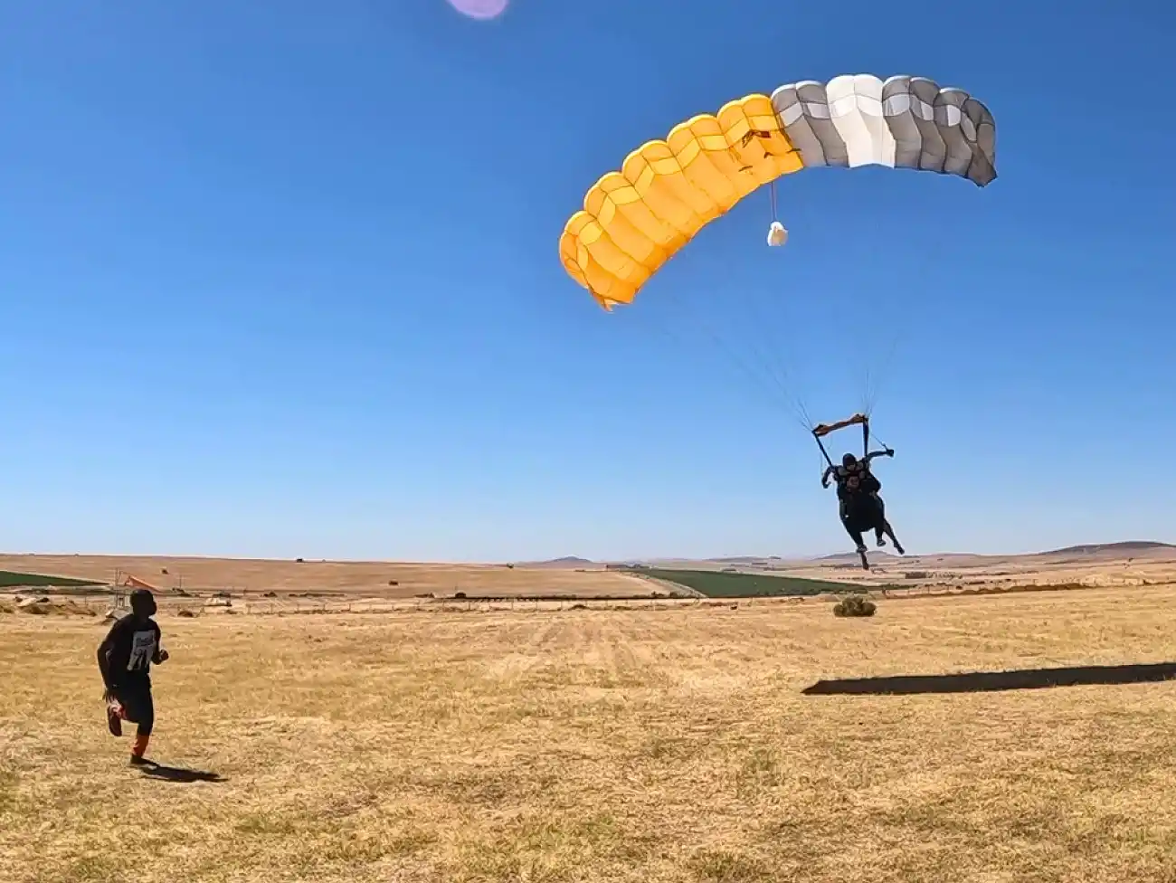 Skydiving on the West Coast