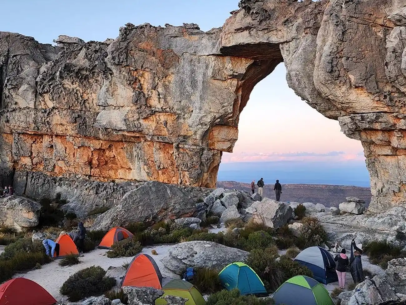 Mountaineering in the Cederberg