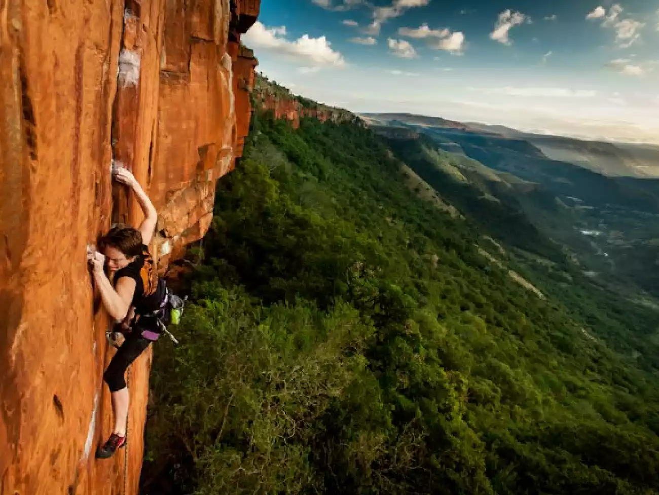 Rock climbing in Nelspruit