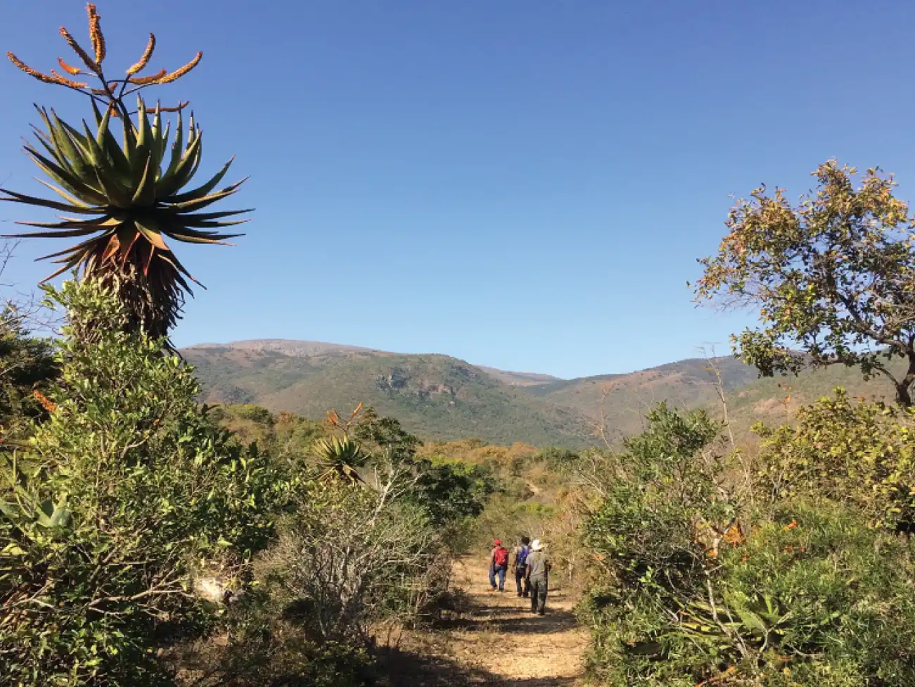Slackpacking in Mankayane