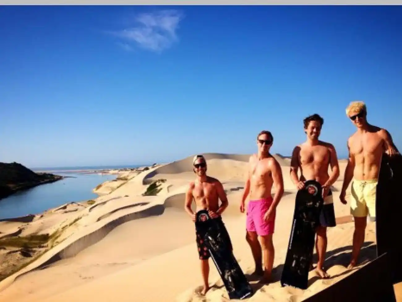 Sandboarding in Port Elizabeth 