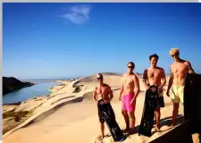 Sandboarding