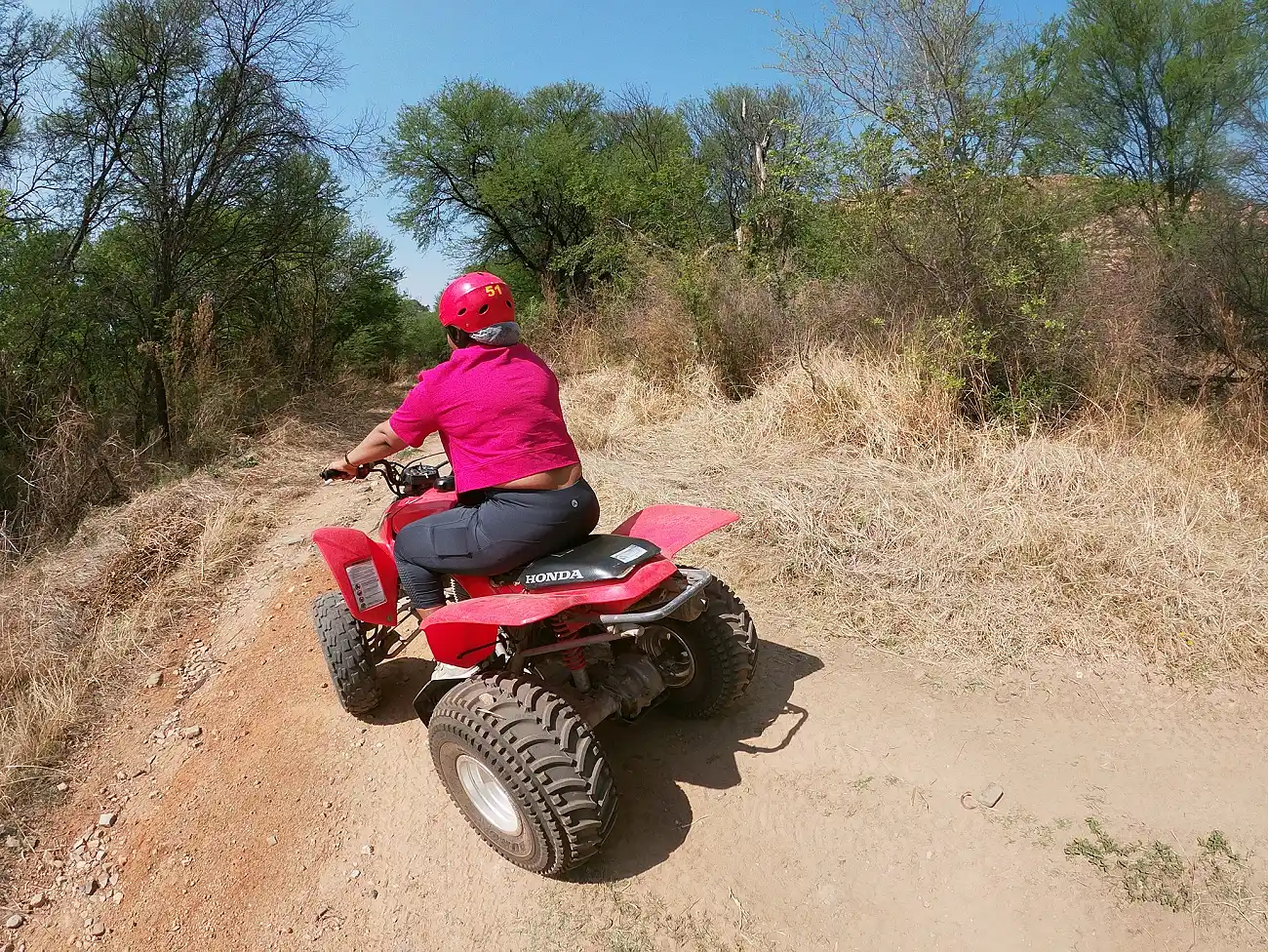 Quad Biking at the Vredefort Dome