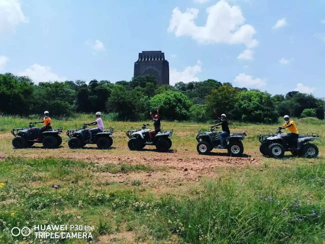 Quad Biking at the Voortrekker Monument 