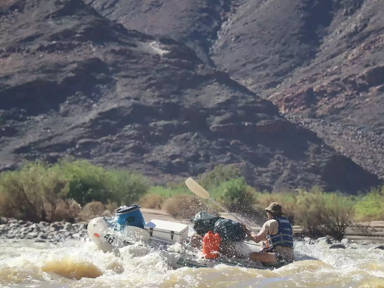 River rafting in Onseepkans
