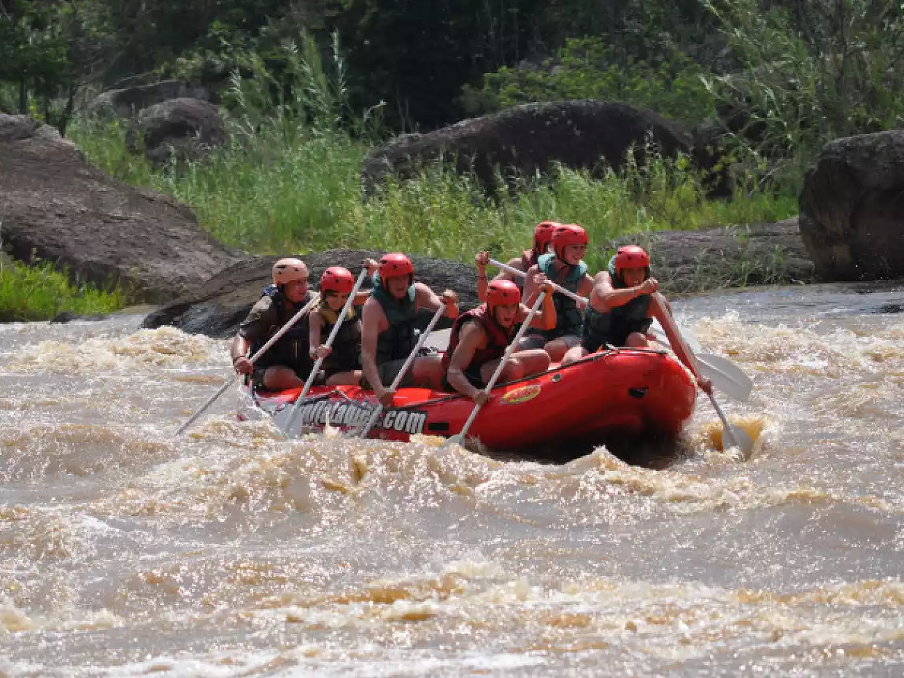 River Rafting in the Oribi Gorge