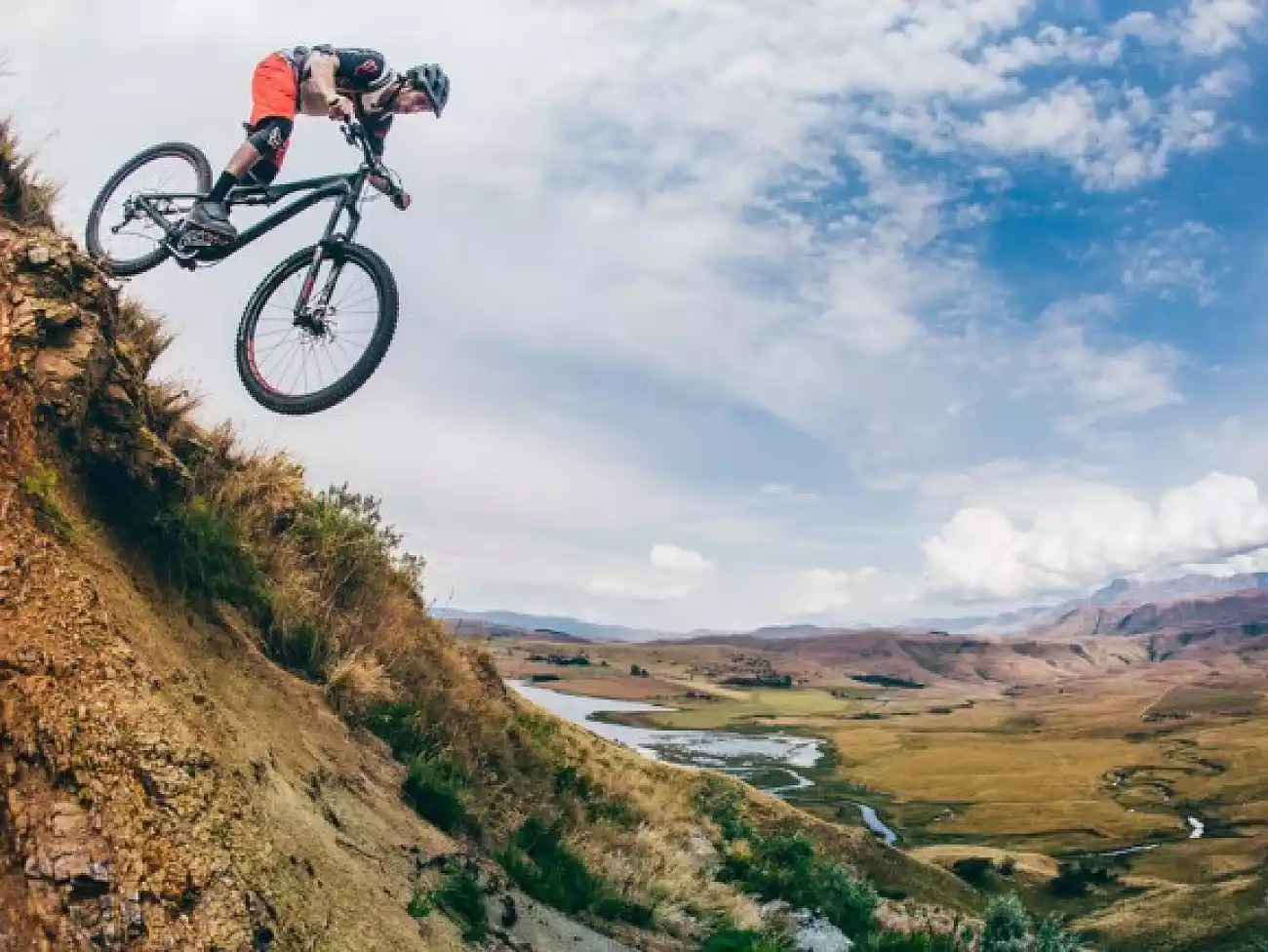 Heli Mountain Biking near Winterton