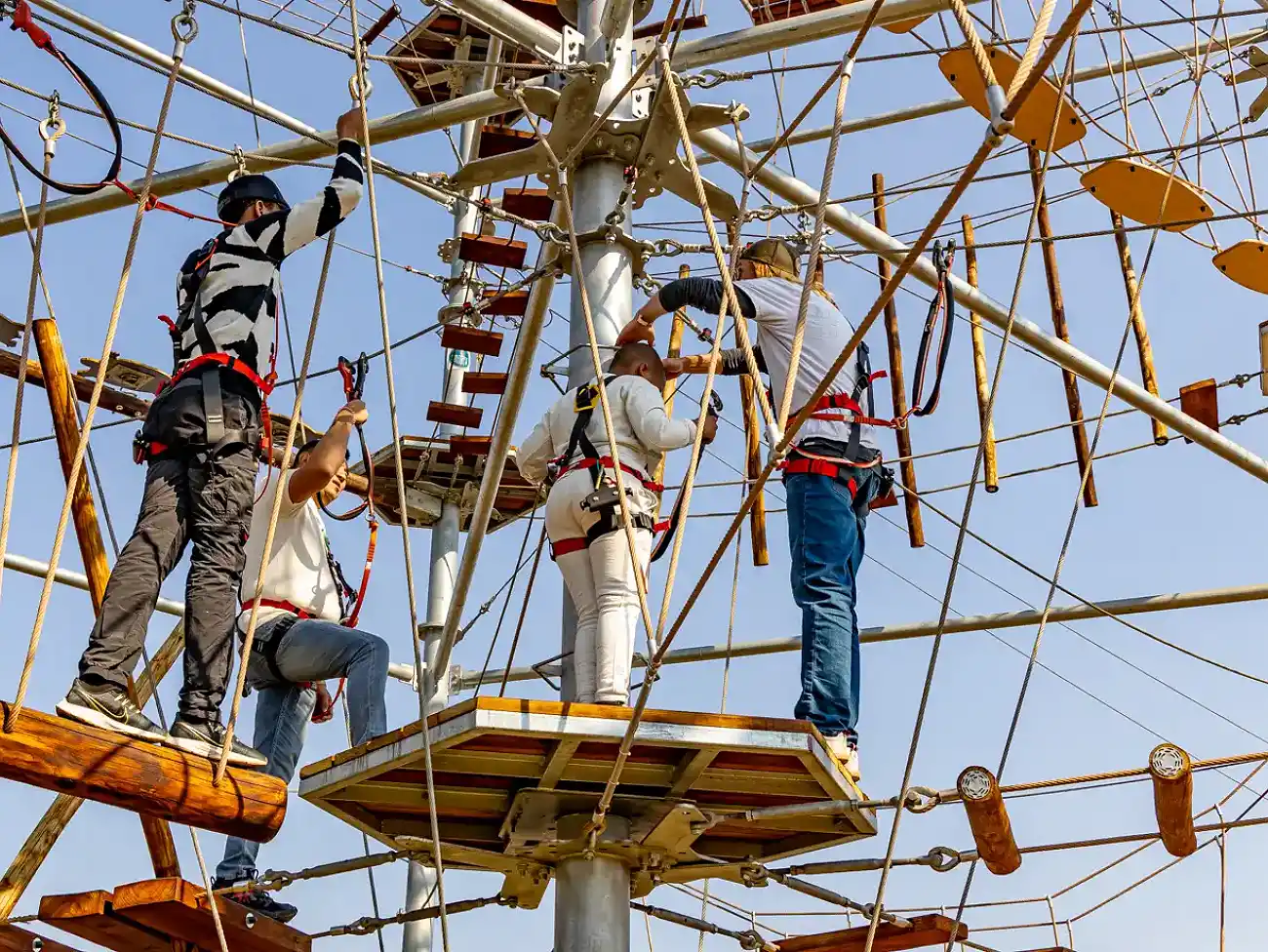 Rope Course at Hartbeespoort Dam