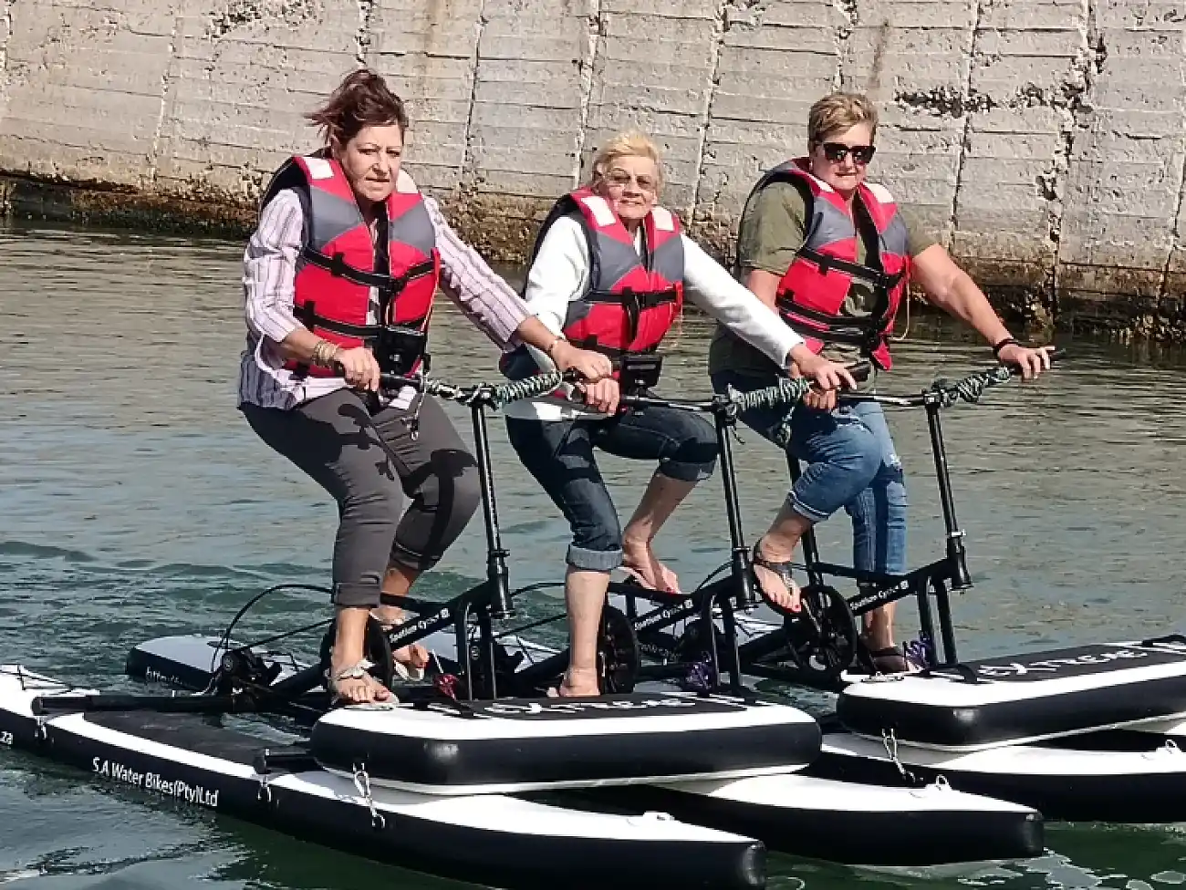 Water Bikes in the Overberg