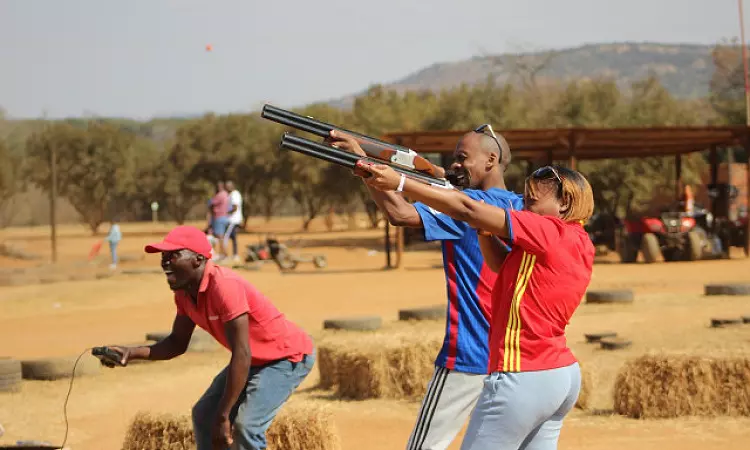 Saddle Creek Adventures - Laser Clay Pigeon Shooting