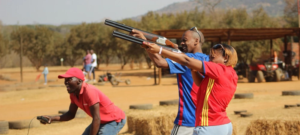 Saddle Creek Adventures - Laser Clay Pigeon Shooting