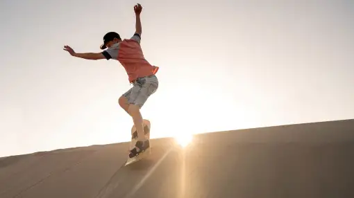 Oyster Bay Lodge - Sandboarding