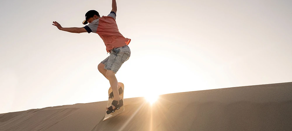 Oyster Bay Lodge - Sandboarding