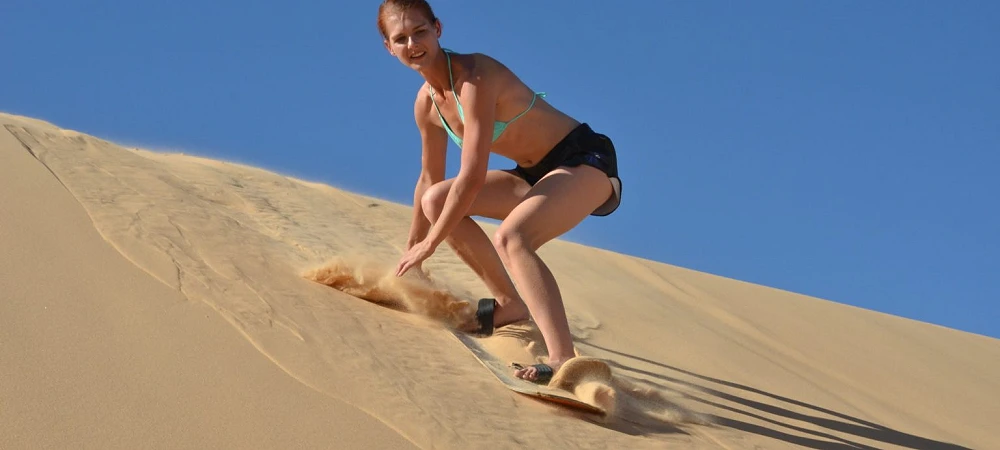 Witsand Nature Reserve - Sandboarding