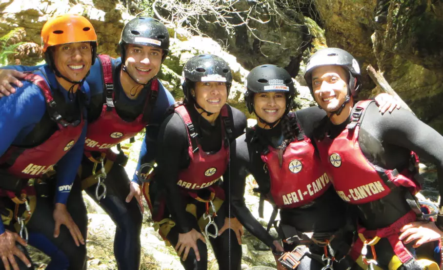 Abseiling
