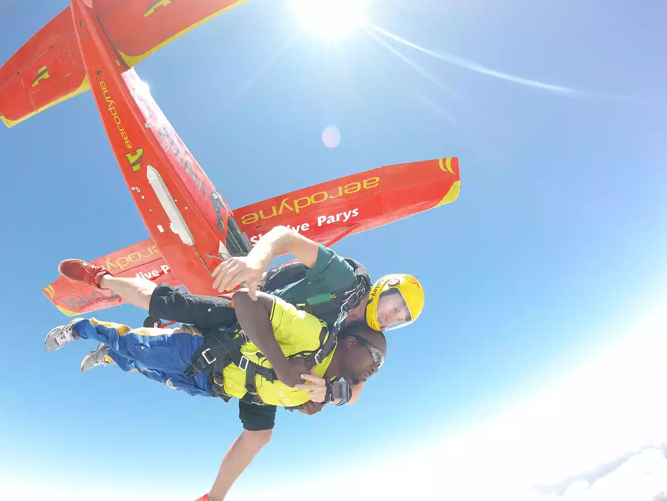 Skydiving in Parys