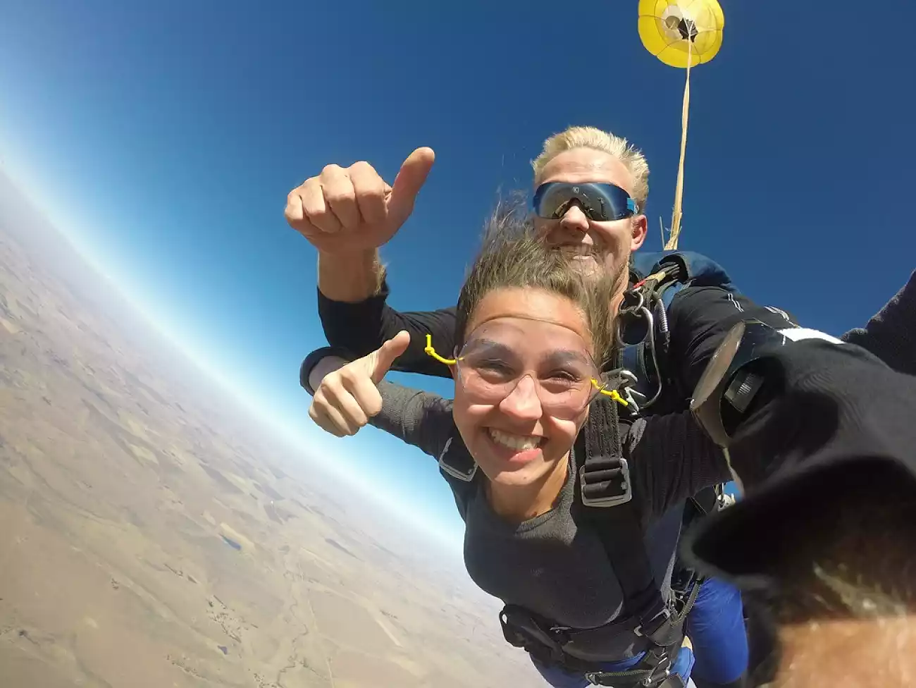 Skydiving at Vredefort Dome