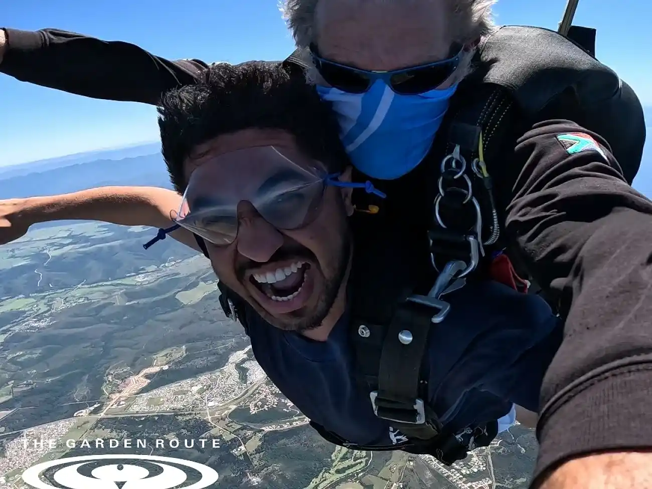 Skydiving in Plett