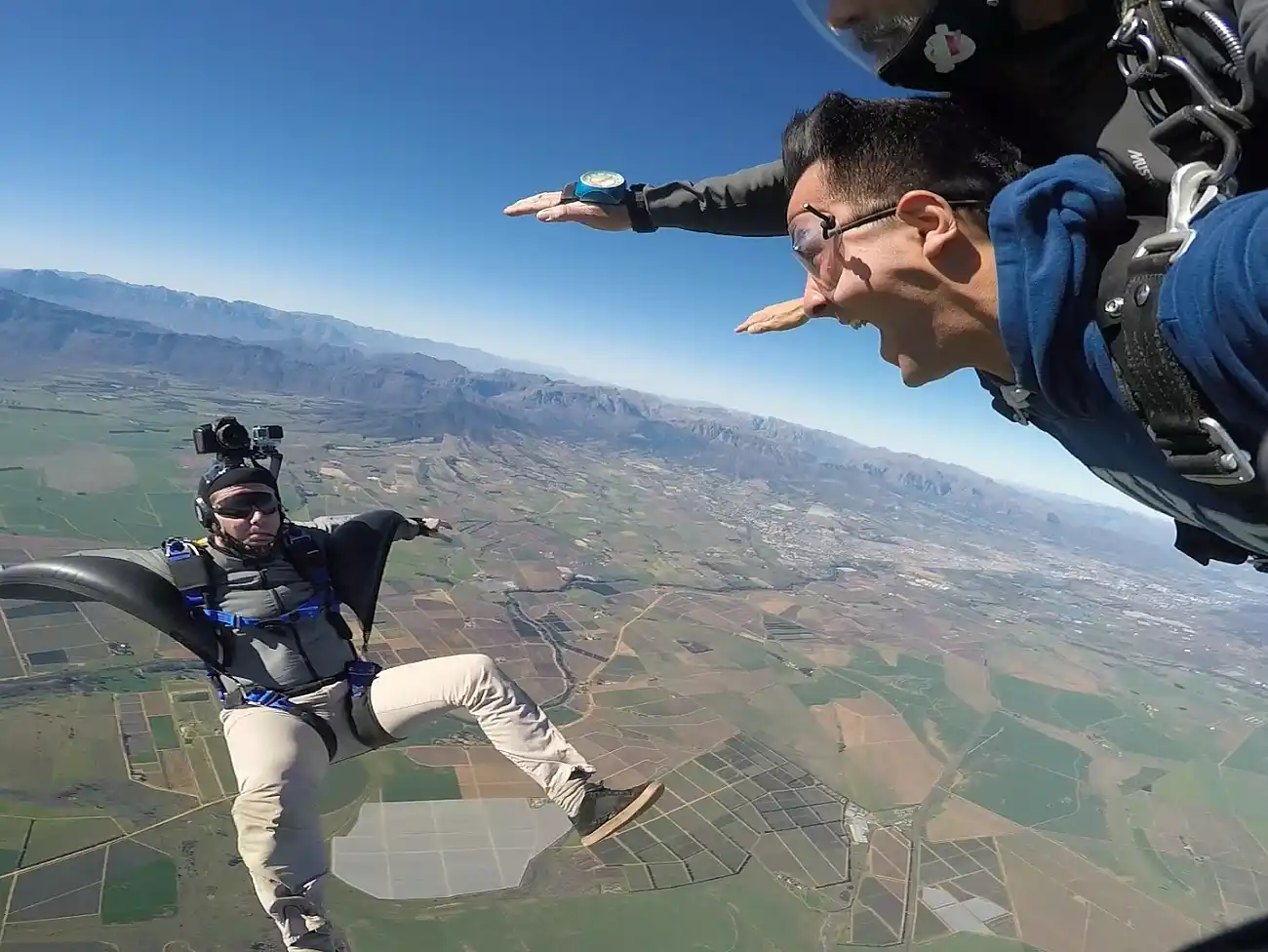 Skydiving in the Cape Winelands 