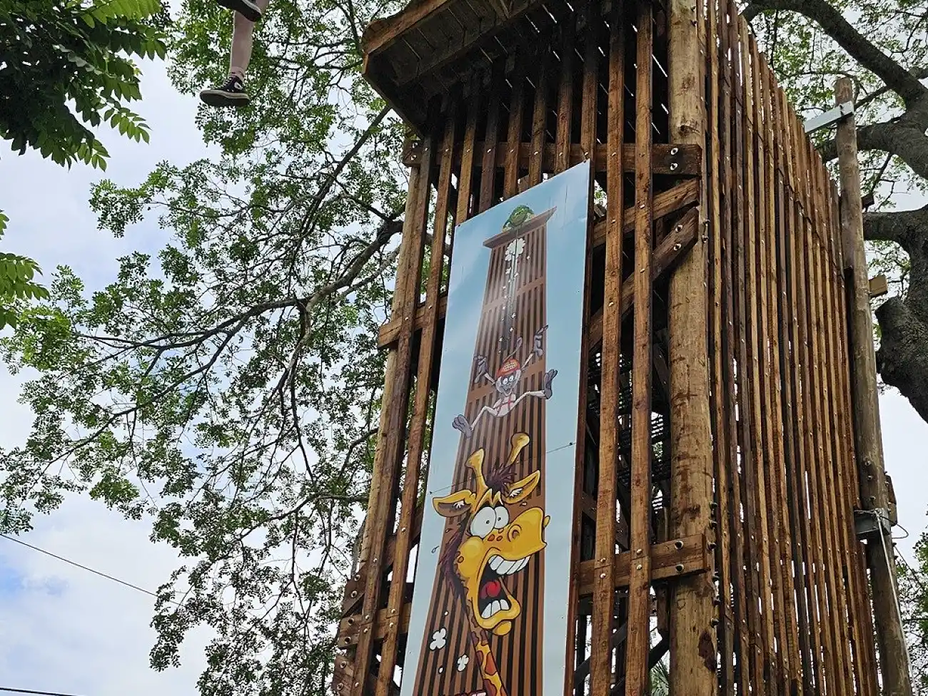 Tower Jump in the Sabie River Valley
