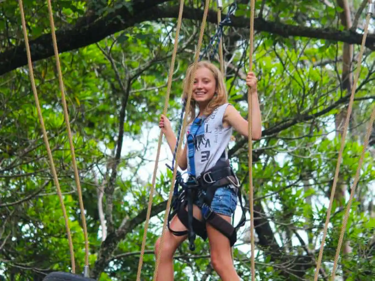 Rope Course in the Sabie River Valley