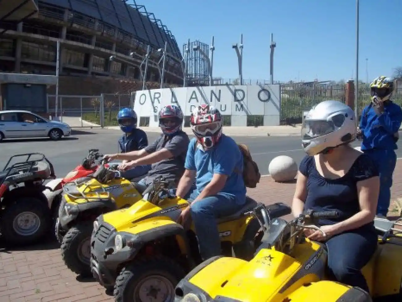 Quad Biking in Soweto
