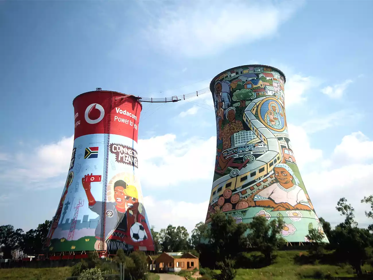 Abseiling in Soweto