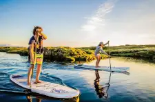 Stand up paddleboarding